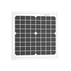 10 Watt 12 Volt Monocrystalline Solar Panel