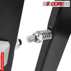 5Core Keyboard Stand Double X Style Adjustable Piano Riser For 49 To 88 Keys + Gear-2