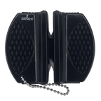 Kitchen Knife Set Kit | Red Handle & Black Magnetic Rack