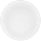 Professional Rolled Rim White Bread Plate 6" inch | 15 Cm