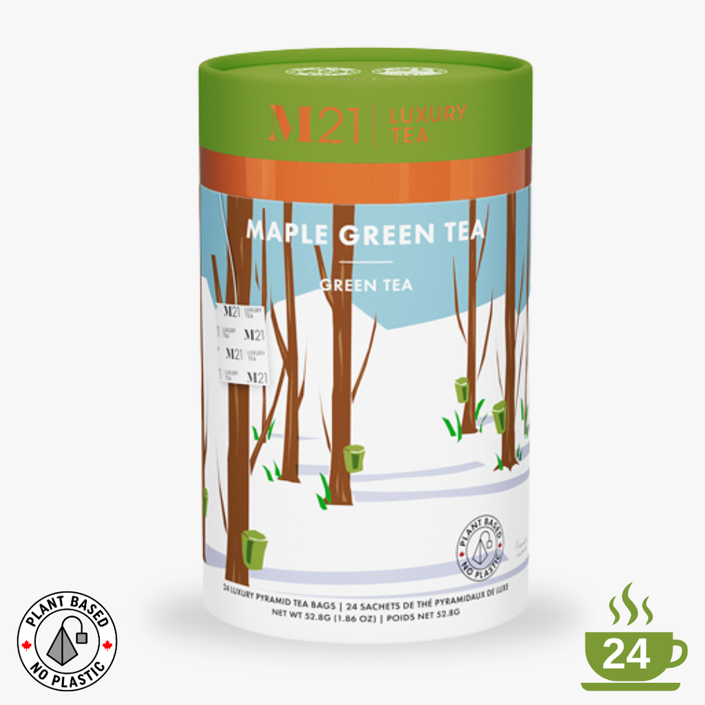 Maple Luxury Green Tea - 24ct Canister