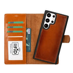 Buffalo Samsung Galaxy S21 Series Detachable Leather Wallet Case