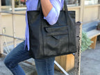 Borough Vegan Leather Tote