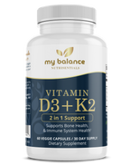 Vitamin D3 + K2 with BioPerine®