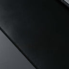 Jersey Black Leather Desk Pad for Office and Home
