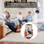 1080P Light Bulb Camera 360 Degree Wireless Wifi Home Night Version Security IP Surveillance
