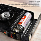 Portable Camping Gas Stove with Carrying Case