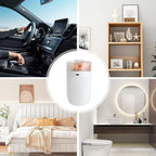 LED light Crystal Salt Stone Humidifier Essential Oil Diffuser
