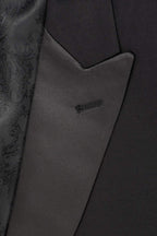 "Milan" Black Tuxedo Jacket Peak (Separates)-1