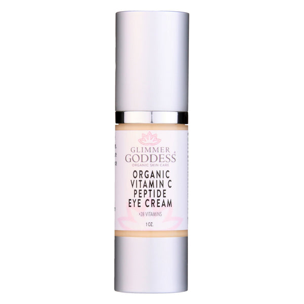 Organic Vitamin C Eye Serum – Peptide Treatment for Dark Circles
