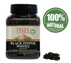 Black Peppercorn Whole – Gourmet & Culinary Spice - 8 oz